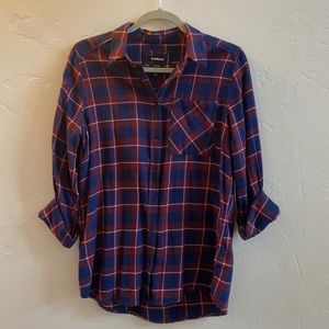 Flannel top from Express.  Small.  Boyfriend cut.